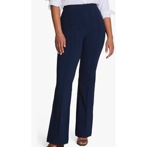 SPANX Smooth Perfect Fit Ponte Flare Pants Navy Tall